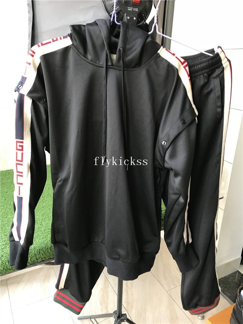 A Set Of GC Black Hoodie Trousers & Sport Suit